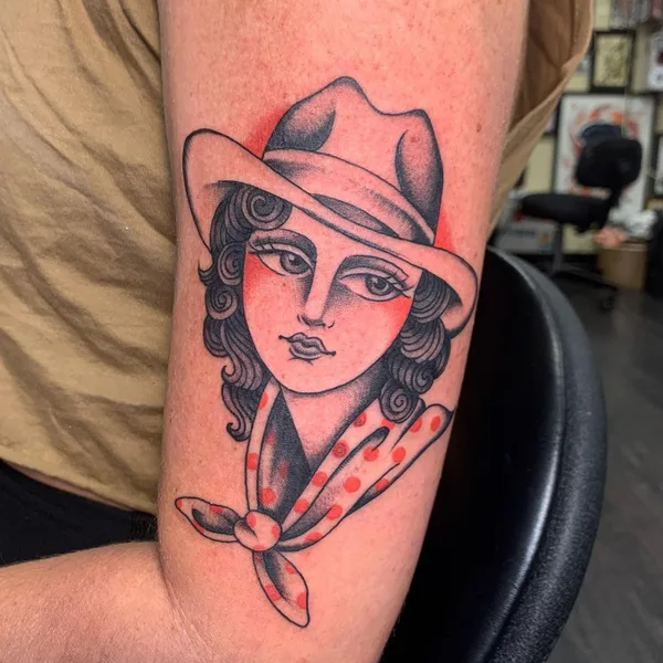 Traditional tattoo by Ellen Perry in Washington, D.C.