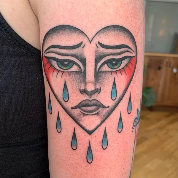 Traditional tattoo by Ellen Perry in Washington, D.C.