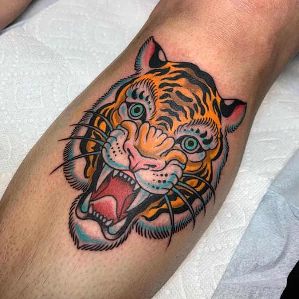 Traditional tattoo by Ellen Perry in Washington, D.C.