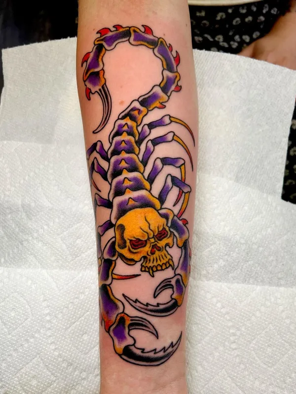 color traditional Tatuaggio su forearm #56994 | Tatuatore Guilherme Bacellar
