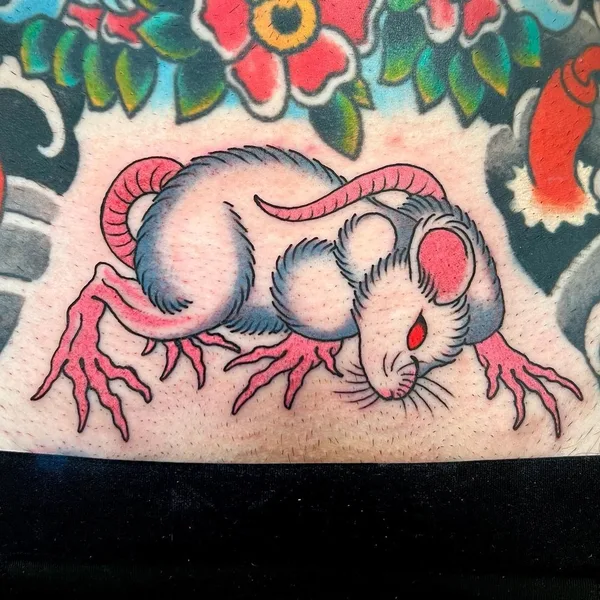 Old School tattoo by Guilherme Bacellar in Washington, D.C.