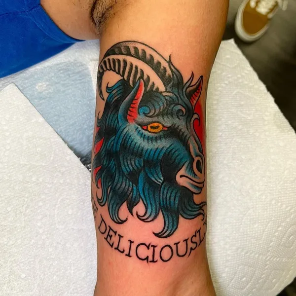 Old School tattoo by Guilherme Bacellar in Washington, D.C.