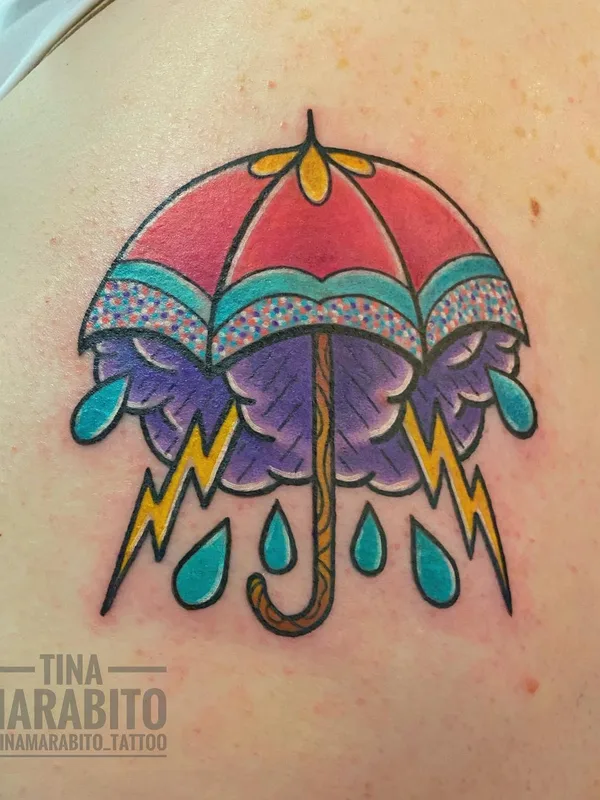 color traditional 타투 부위 shoulder blade #57003 | 타투이스트 Tina Marabito