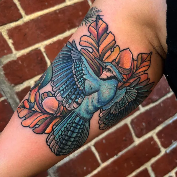 Old School tattoo by Kelsey King in Wilmington