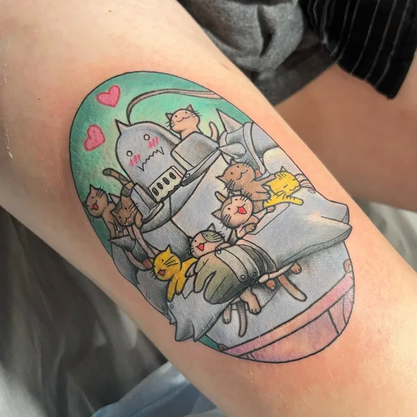 Old School tattoo by Kelsey King in Wilmington