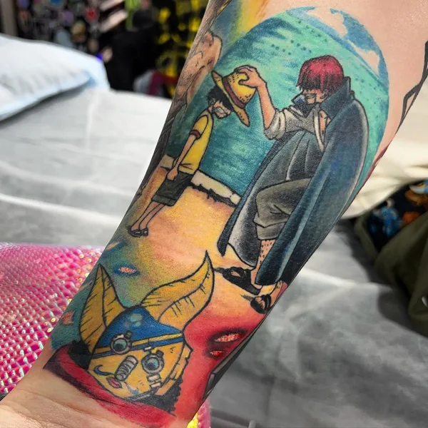 Old School tattoo by Kelsey King in Wilmington