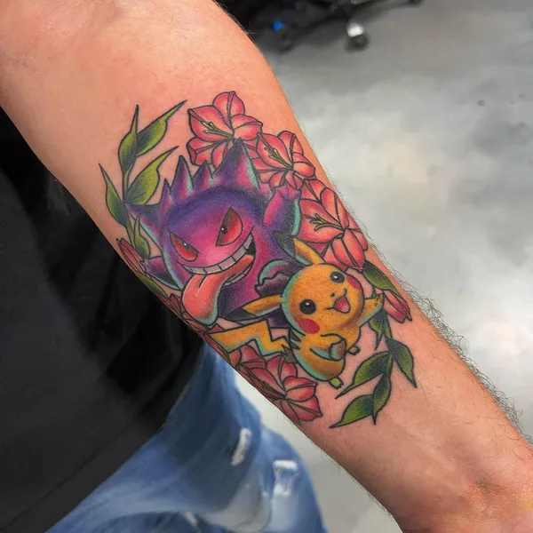 Old School tattoo by Kelsey King in Wilmington