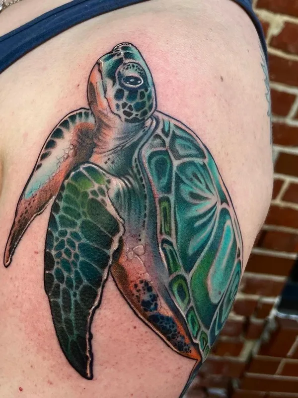 color realism Tatuagem em shoulder #57028 | Tatuador Oba Jackson
