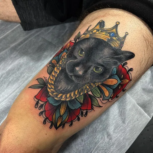 Neo Traditional tattoo by Anna Gabrielle in Wilmington