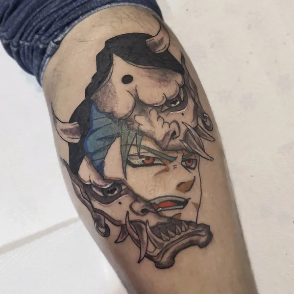 Neo Traditional tattoo by Anna Guskova in Tbilisi