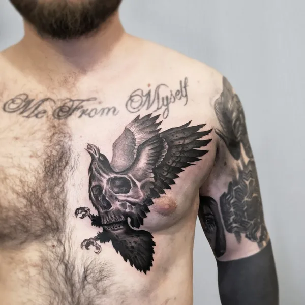 Neo Traditional tattoo by Anna Guskova in Tbilisi
