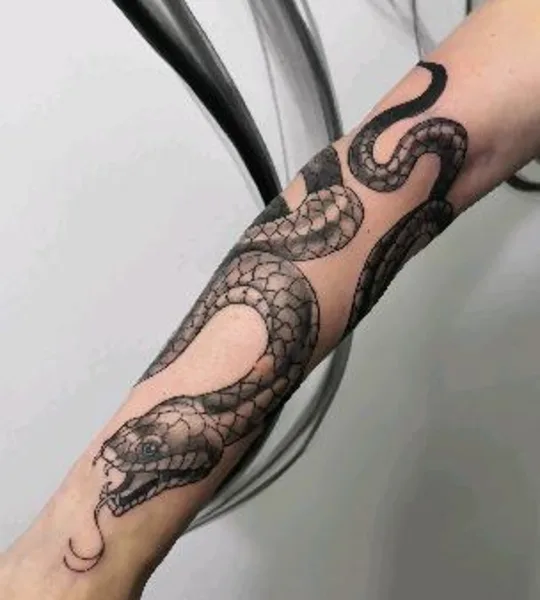Neo Traditional tattoo by Anna Guskova in Tbilisi