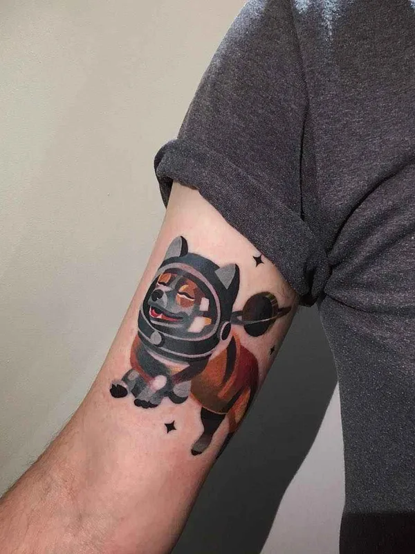 color illustrative tattoo on forearm #16431 | Tattoo Artist Sasha Unisex