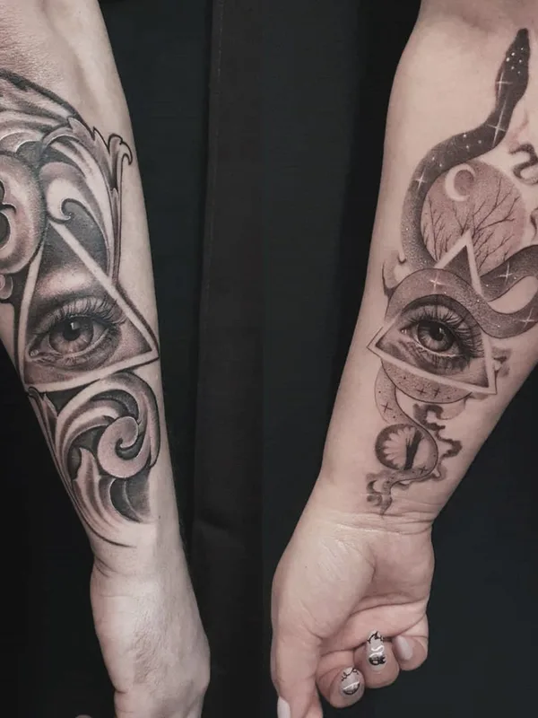 black and grey black and grey татуировка на forearm #37422 | Тату мастер Anna Voevodina