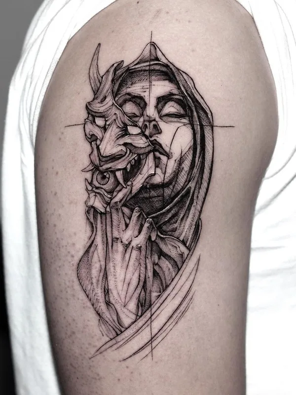 Графика tattoo by BK in Seoul