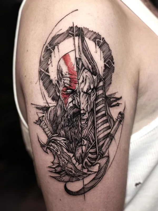 Графика tattoo by BK in Seoul