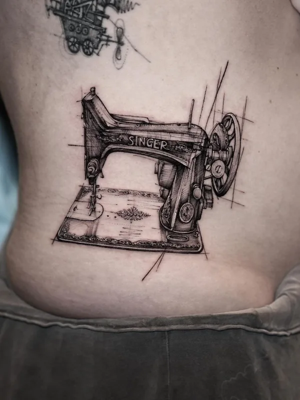 Графика tattoo by BK in Seoul