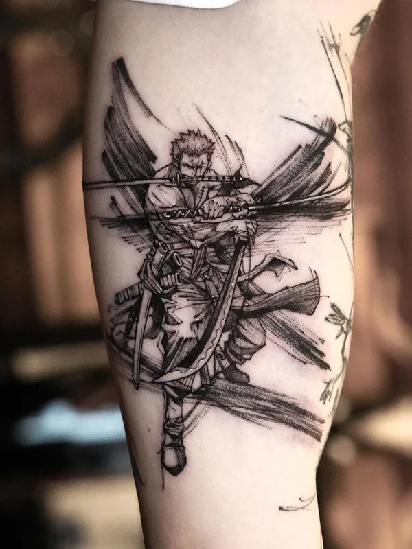 Графика tattoo by BK in Seoul