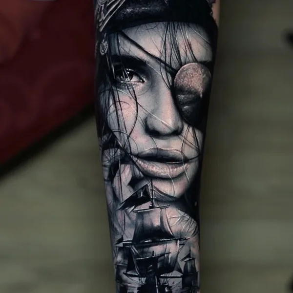 Realism tattoo by Mirko Ponti in Giussano