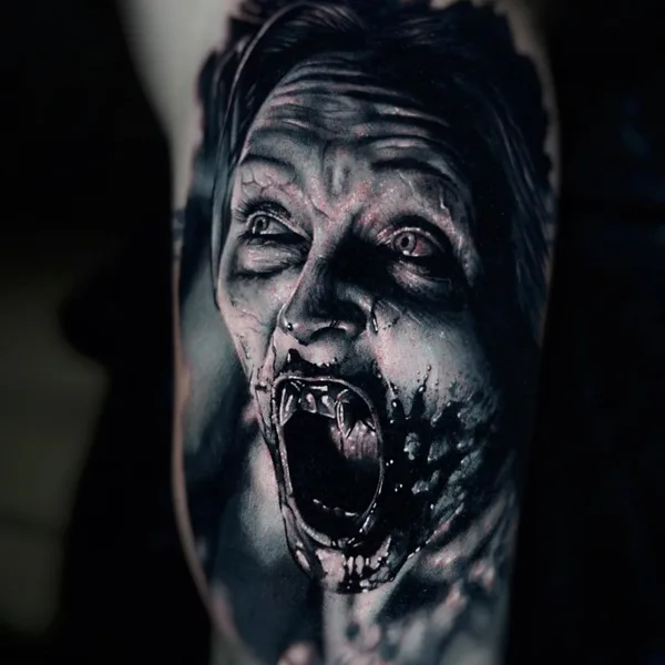 Realism tattoo by Mirko Ponti in Giussano