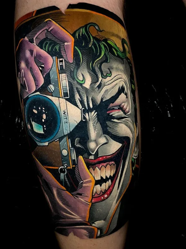 color realism Tatuaggio su calf #42319 | Tatuatore Dane Grannon