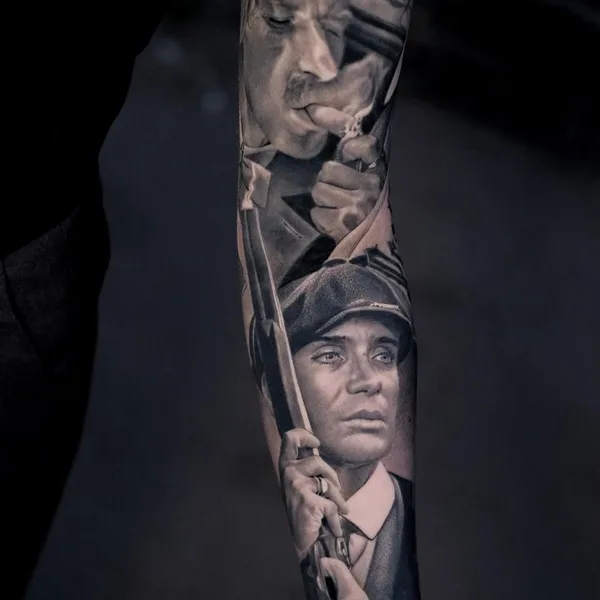 Portrait tattoo by Artem Yosh in Saint Petersburg