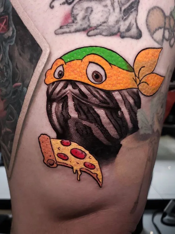Author's Style tattoo by Mat Rule in Paris