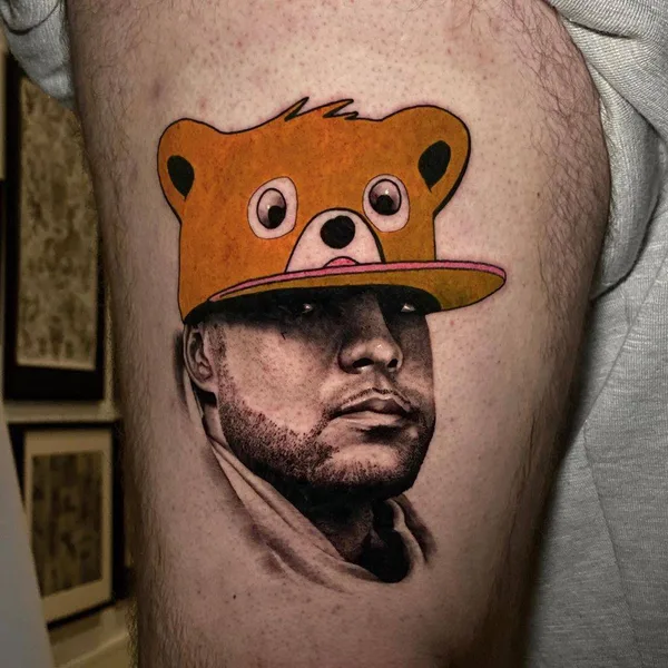 Авторская tattoo by Mat Rule in Paris