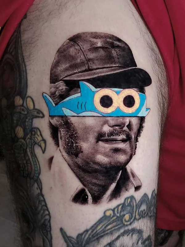 Author's Style tattoo by Mat Rule in Paris