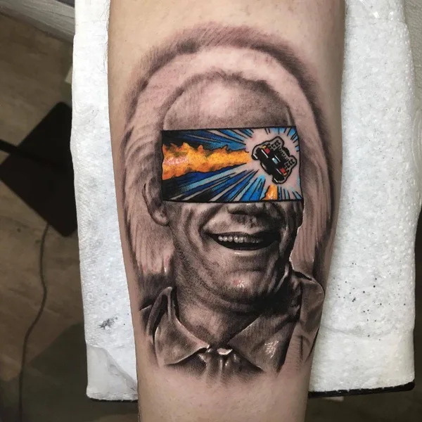 Авторская tattoo by Mat Rule in Paris