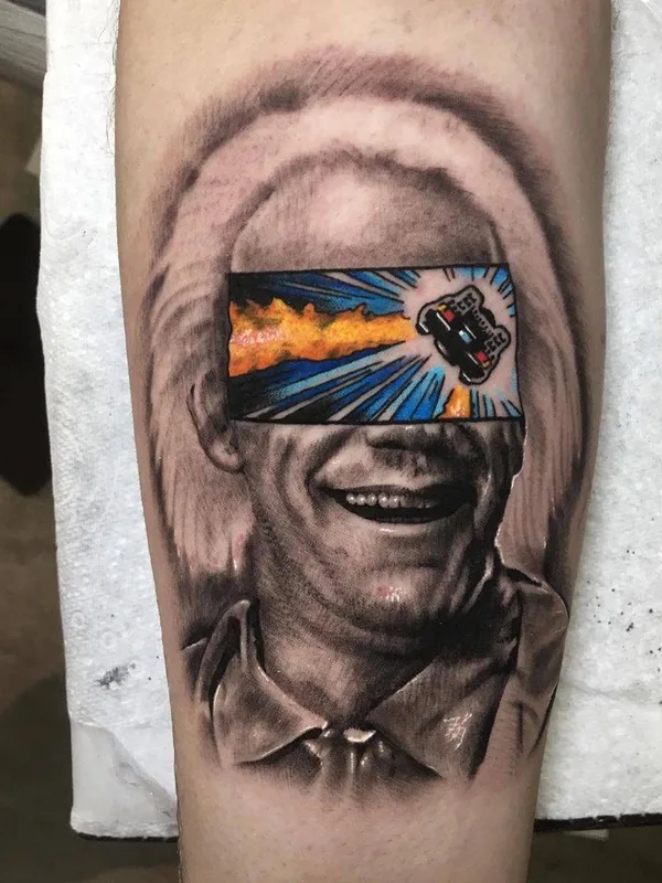 Author's Style tattoo by Mat Rule in Paris