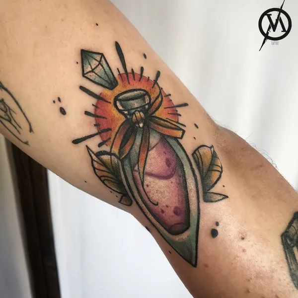 Abstract tattoo by Влад Модис in Minsk