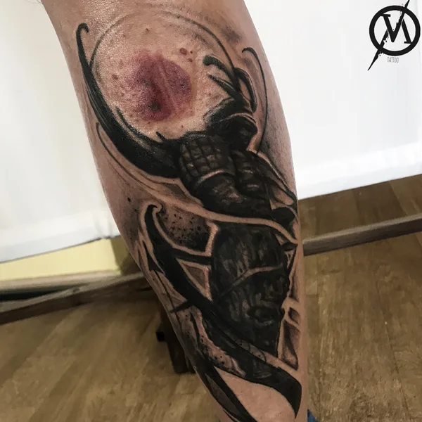 Abstract tattoo by Влад Модис in Minsk
