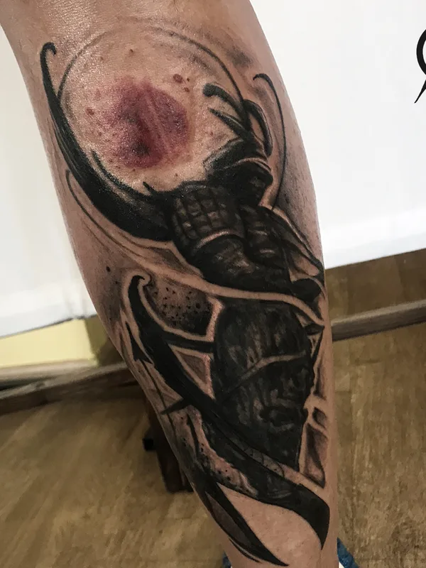 black blackwork tatuaje en forearm #37838 | Tatuador Влад Модис