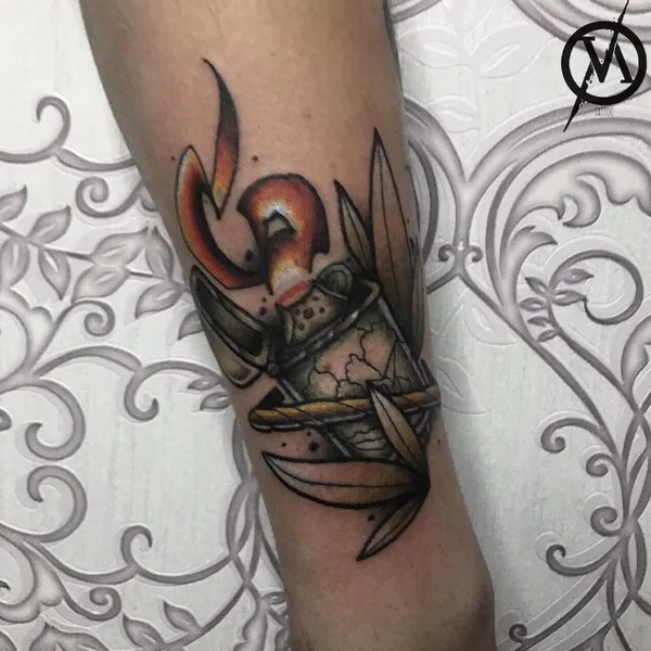 Abstract tattoo by Влад Модис in Minsk