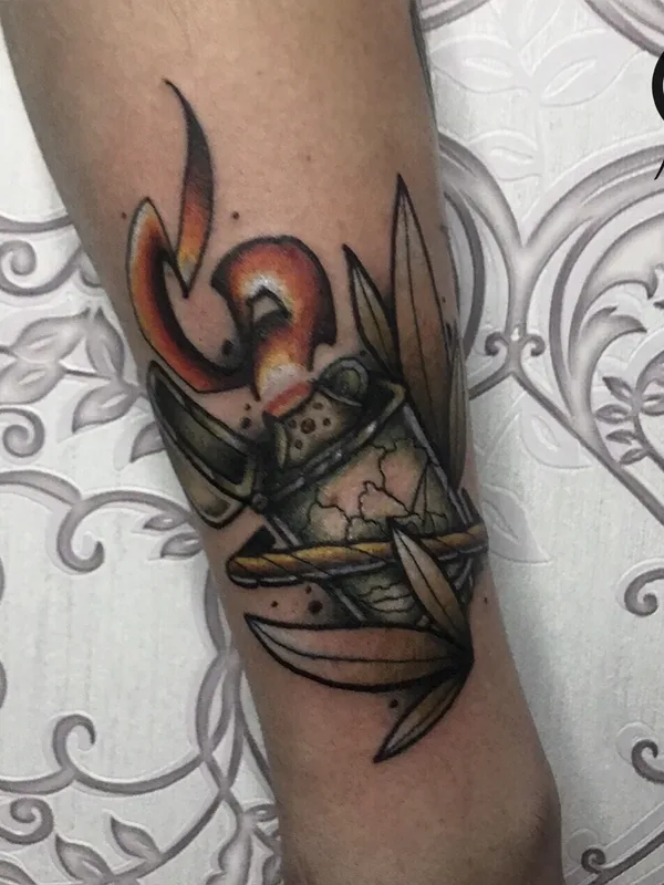 color illustrative tatuaje en forearm #37842 | Tatuador Влад Модис