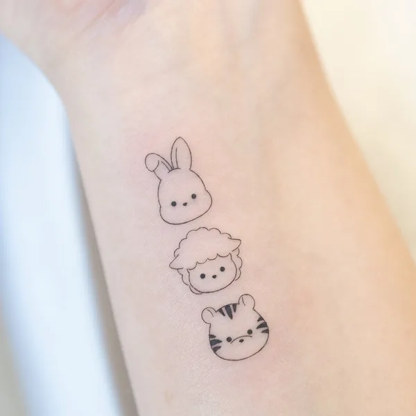 miniature tattoo by tattooist_arar in Seoul