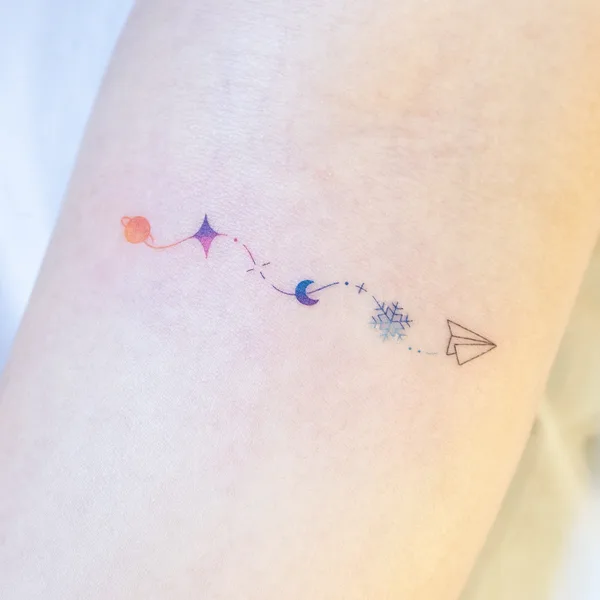 miniature tattoo by tattooist_arar in Seoul