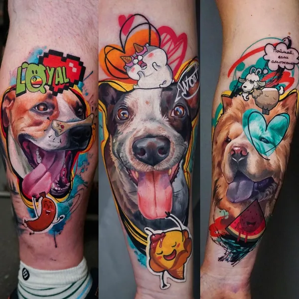 Портретная tattoo by Дарья Пироженко in Краснодар
