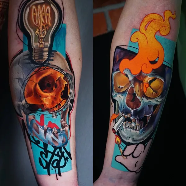 Портретная tattoo by Дарья Пироженко in Краснодар