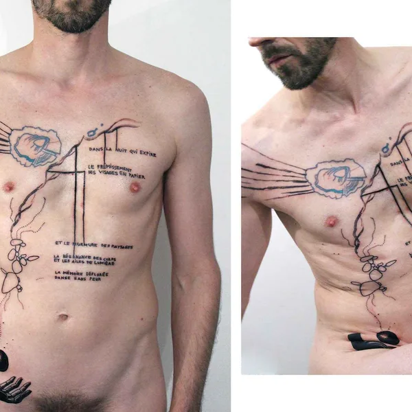 Author's Style tattoo by Maison Métamose in Paris