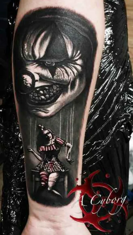 black and grey black and grey татуировка на forearm #16189 | Тату мастер Alexei Efimov