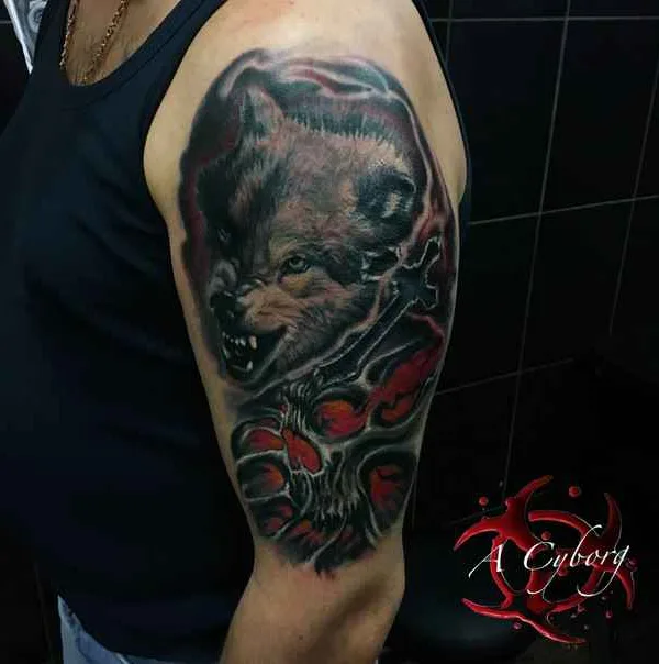 color realism татуировка на upper arm #16182 | Тату мастер Alexei Efimov