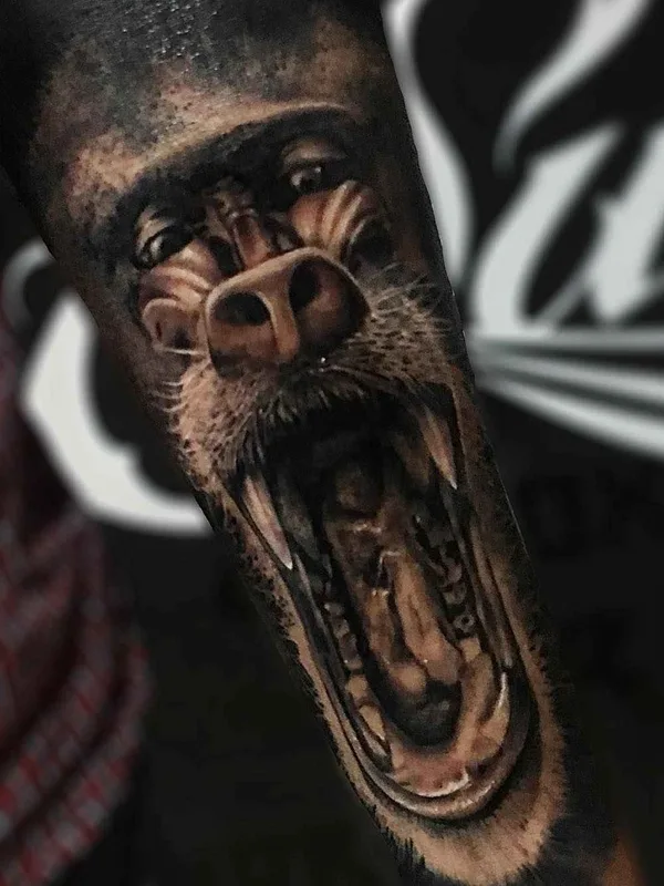 black and grey realism tattoo on forearm #11136 | Tattoo Artist Carlox Angarita