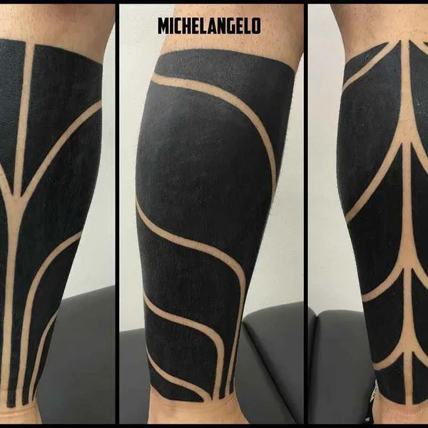 Трайбл tattoo by Michelangelo in Milano
