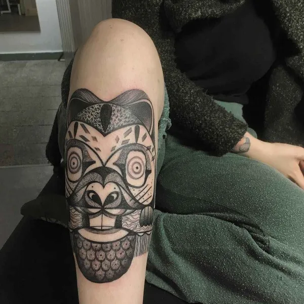 Author's Style tattoo by Peter Aurisch in Berlin