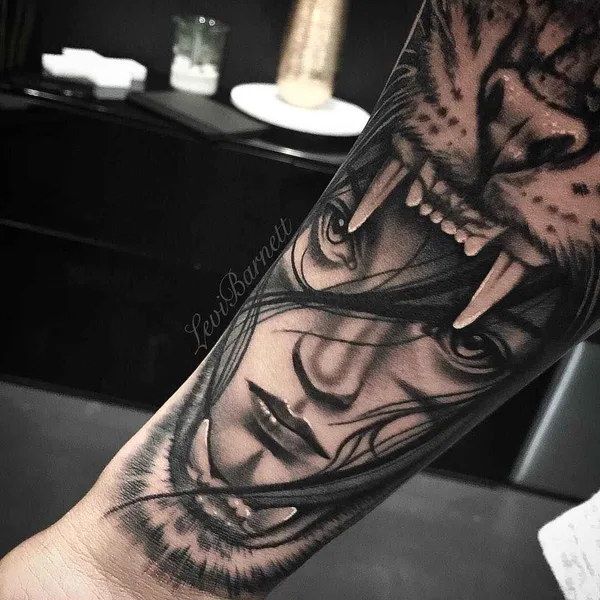 Realism tattoo by Levi Barnett in Melbourne
