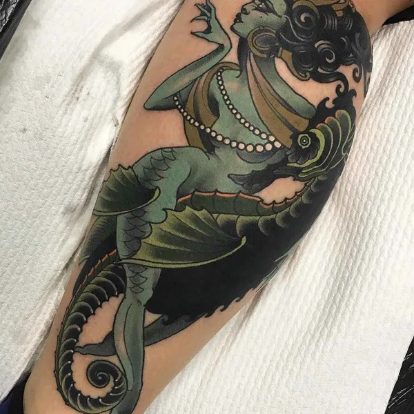 Neo Traditional tattoo by Emily Rose Murray in Melbourne