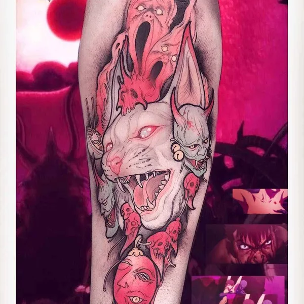 New School tattoo by Brando Chiesa in Firenze