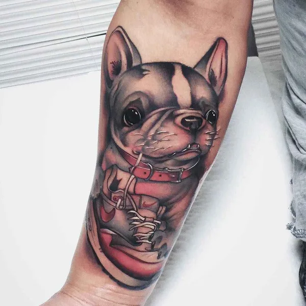 Author's Style tattoo by Steven Compton in Houston